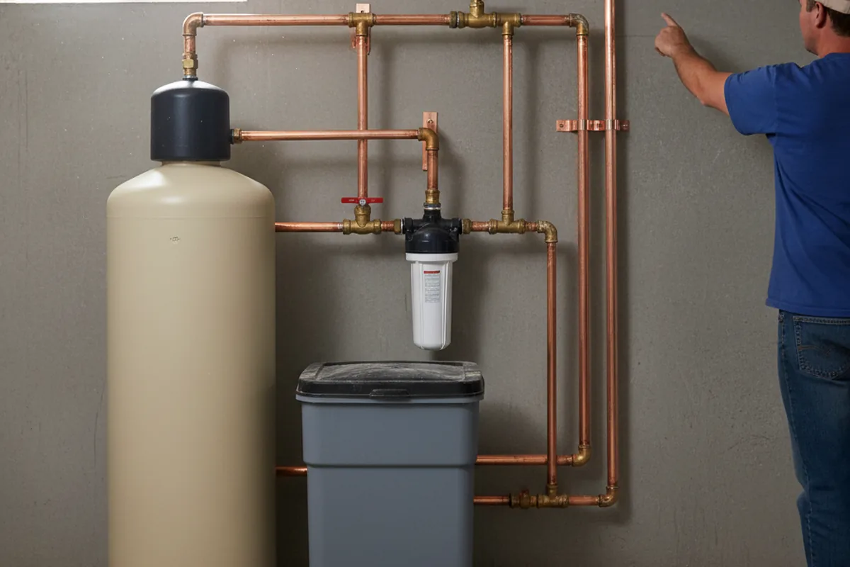 Whole-house water treatment system installed in Cogan Station
